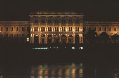 Budapest - University of Economics -  Main building reconstruction